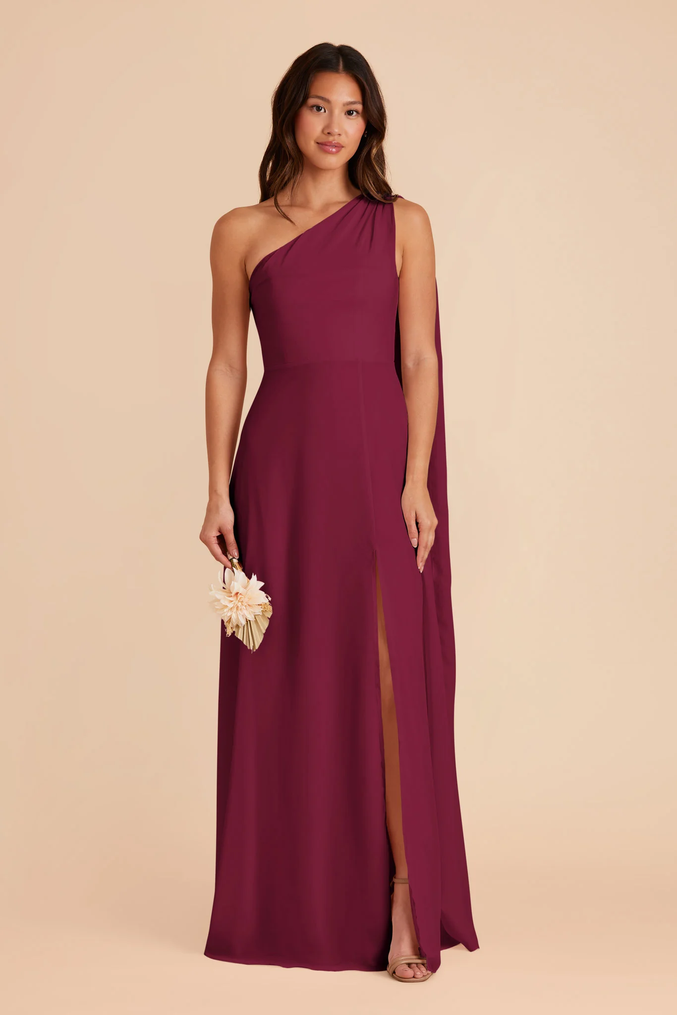 Melissa Chiffon Dress - Berry - necksoother