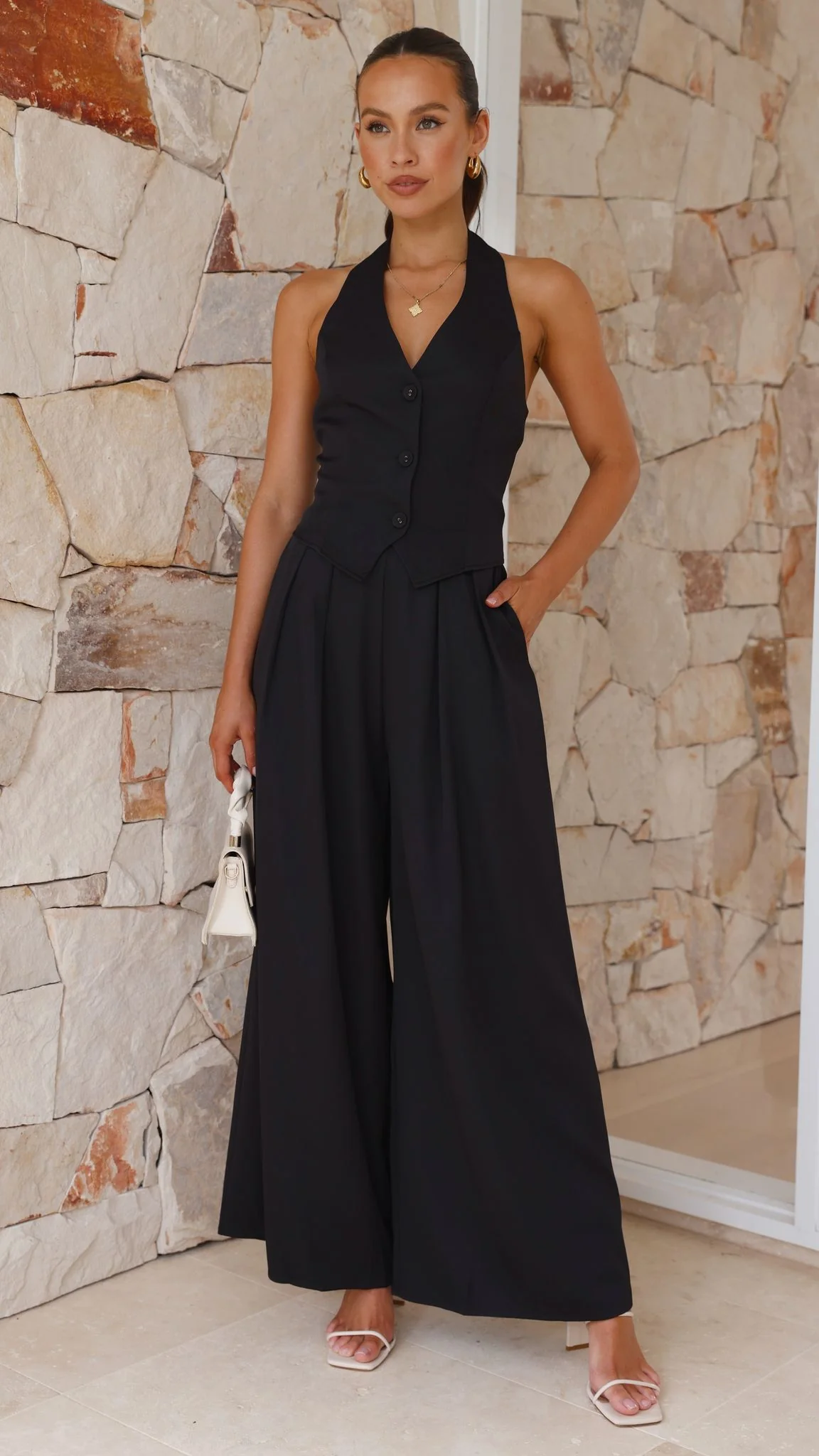 Idola Pants - Black - necksoother
