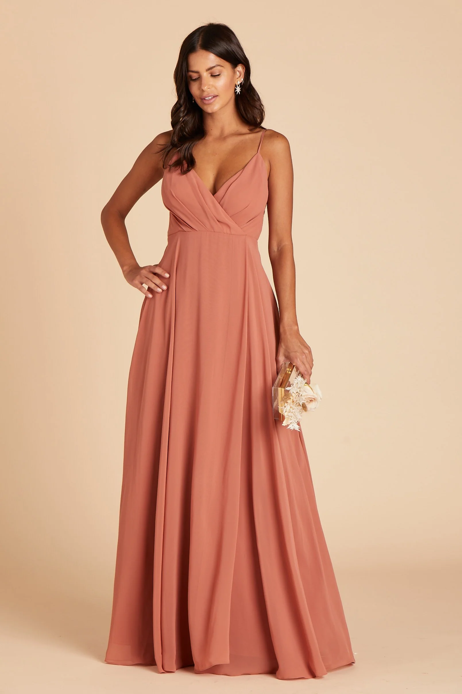 Kaia Dress - Terracotta - necksoother