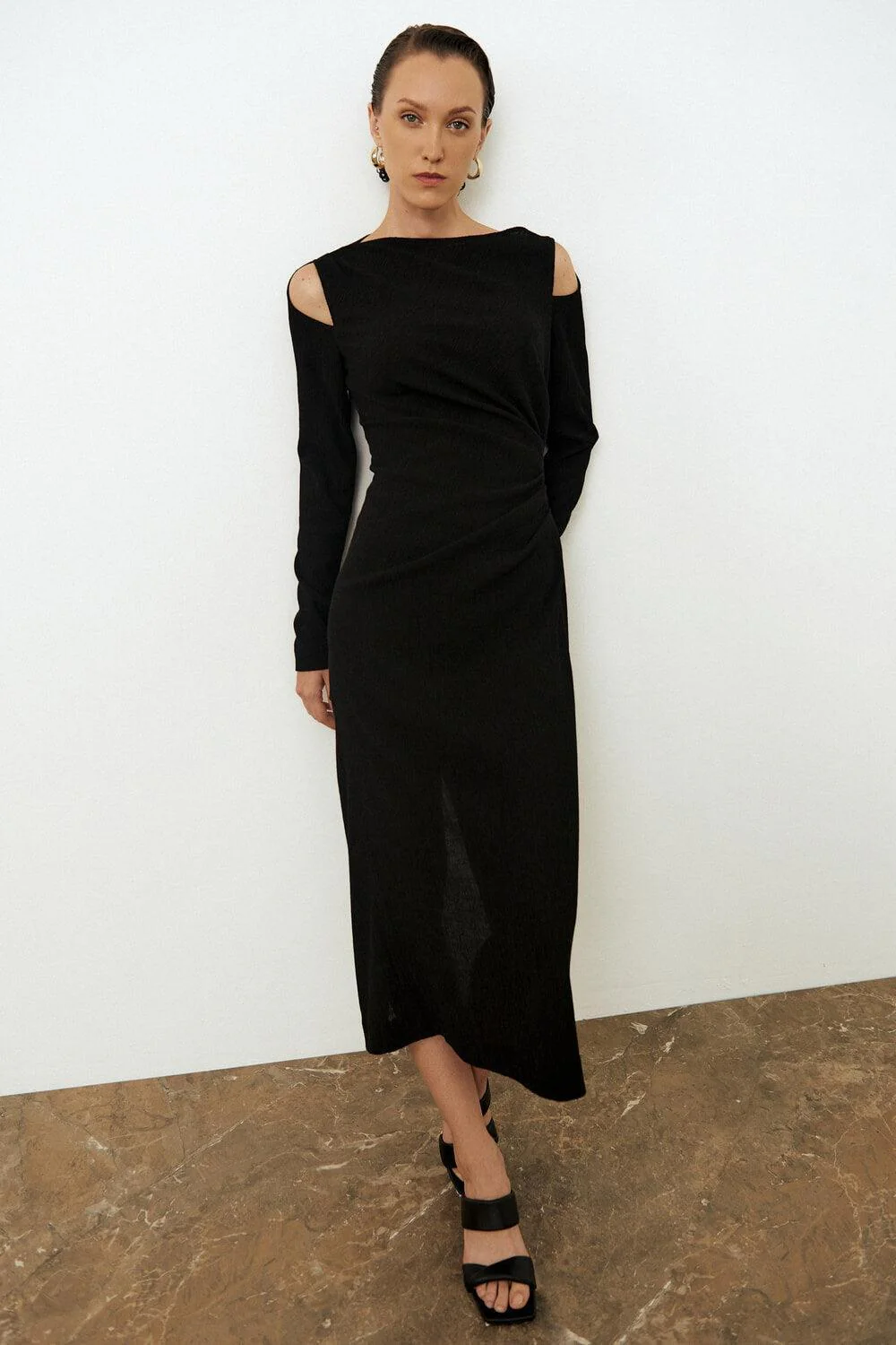 Poppy Gathered Dress - necksoother