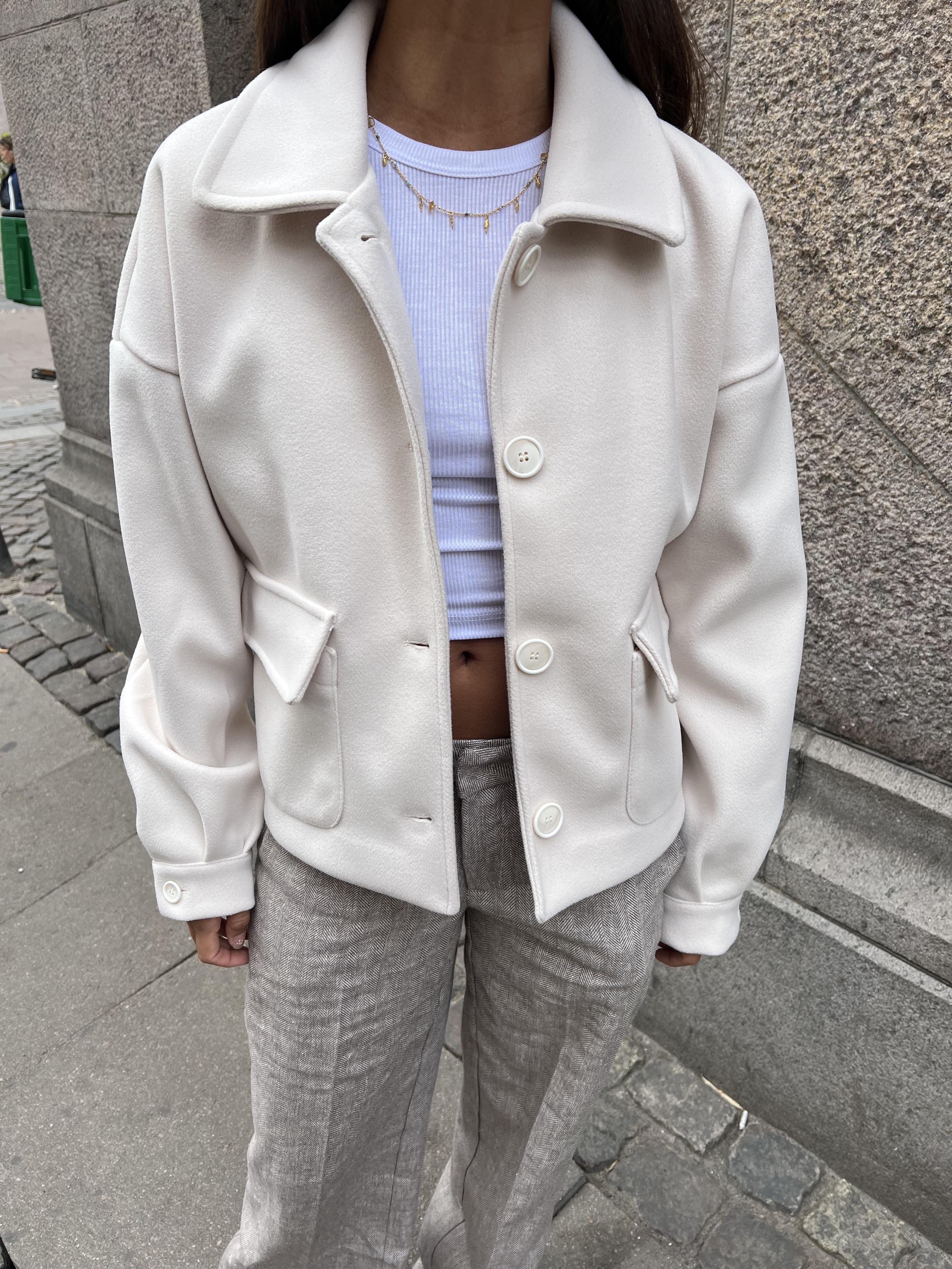Veneda jacket - Off-white - necksoother