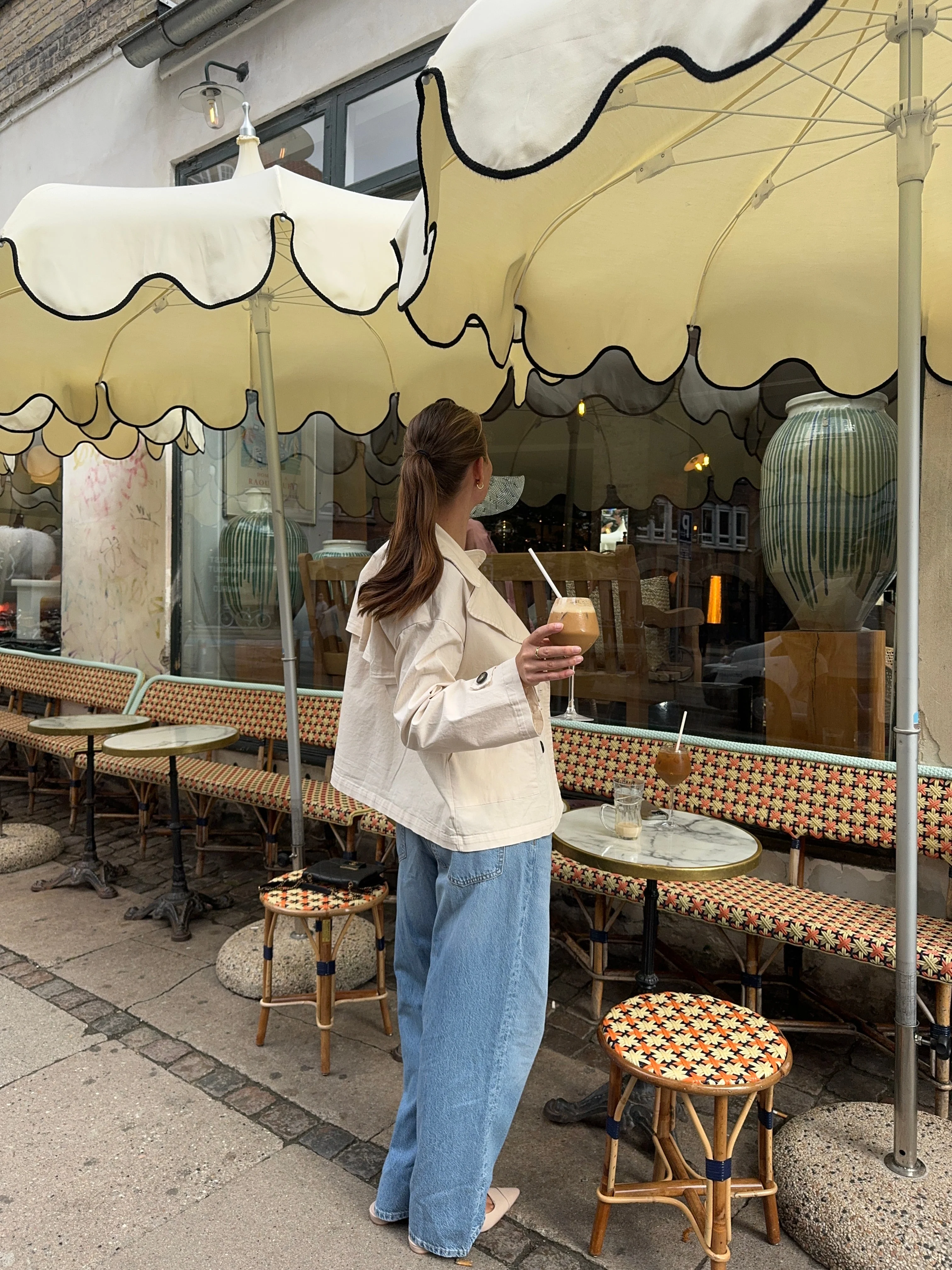 Mathilde Ravn trench coat - Sand - necksoother