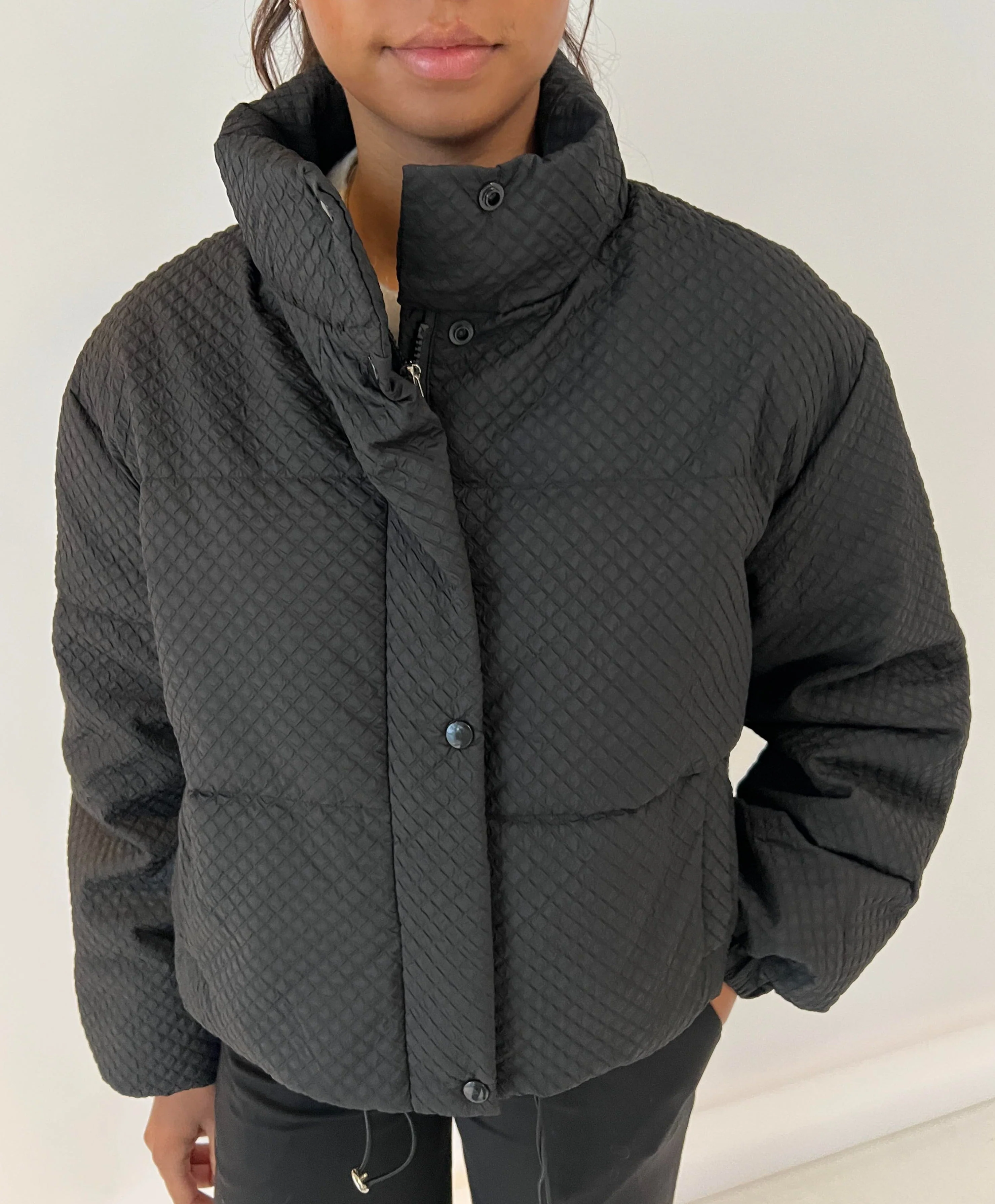 Silvye jacket - Black - necksoother