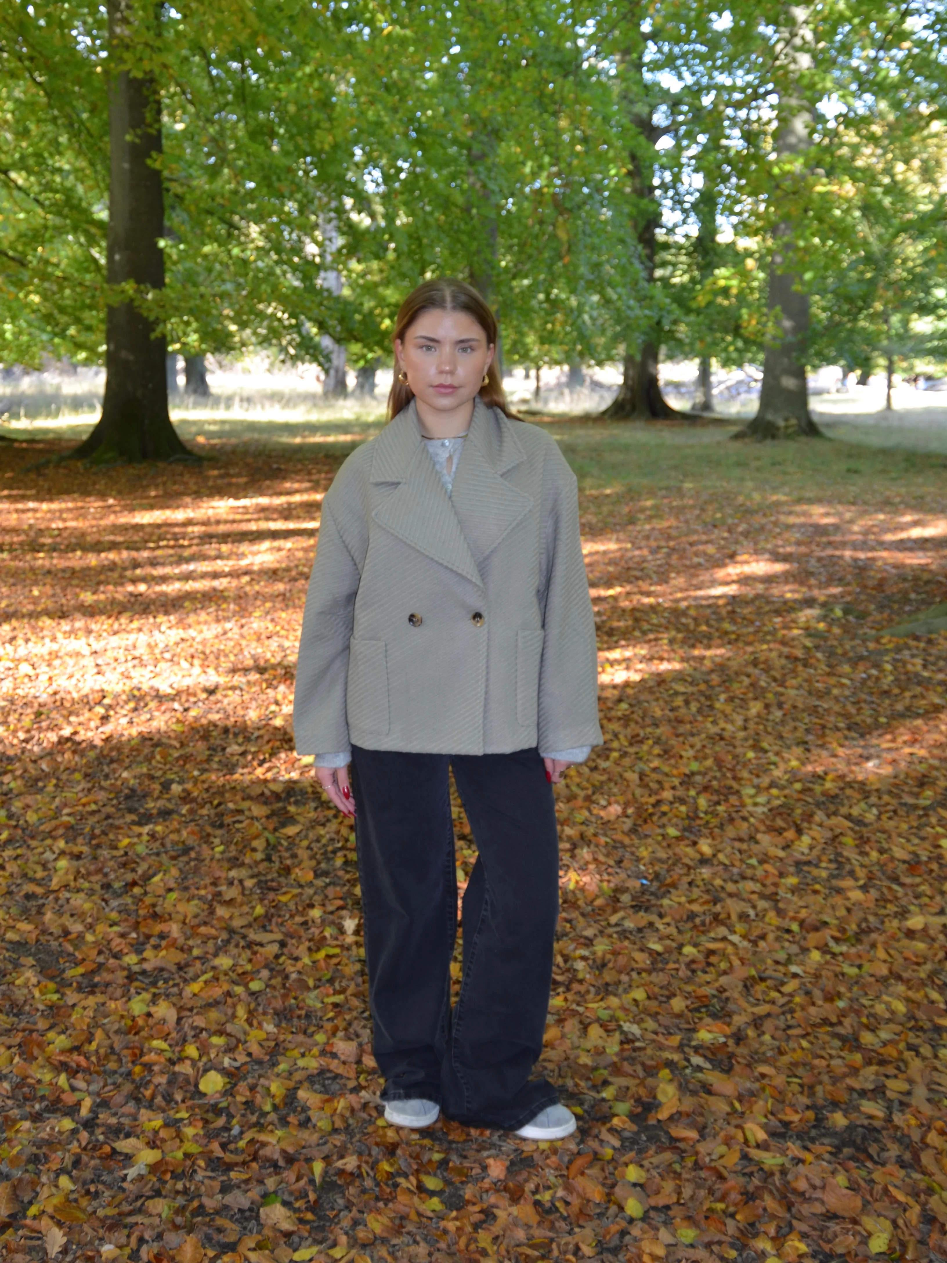 Adriana coat - Sage green - necksoother