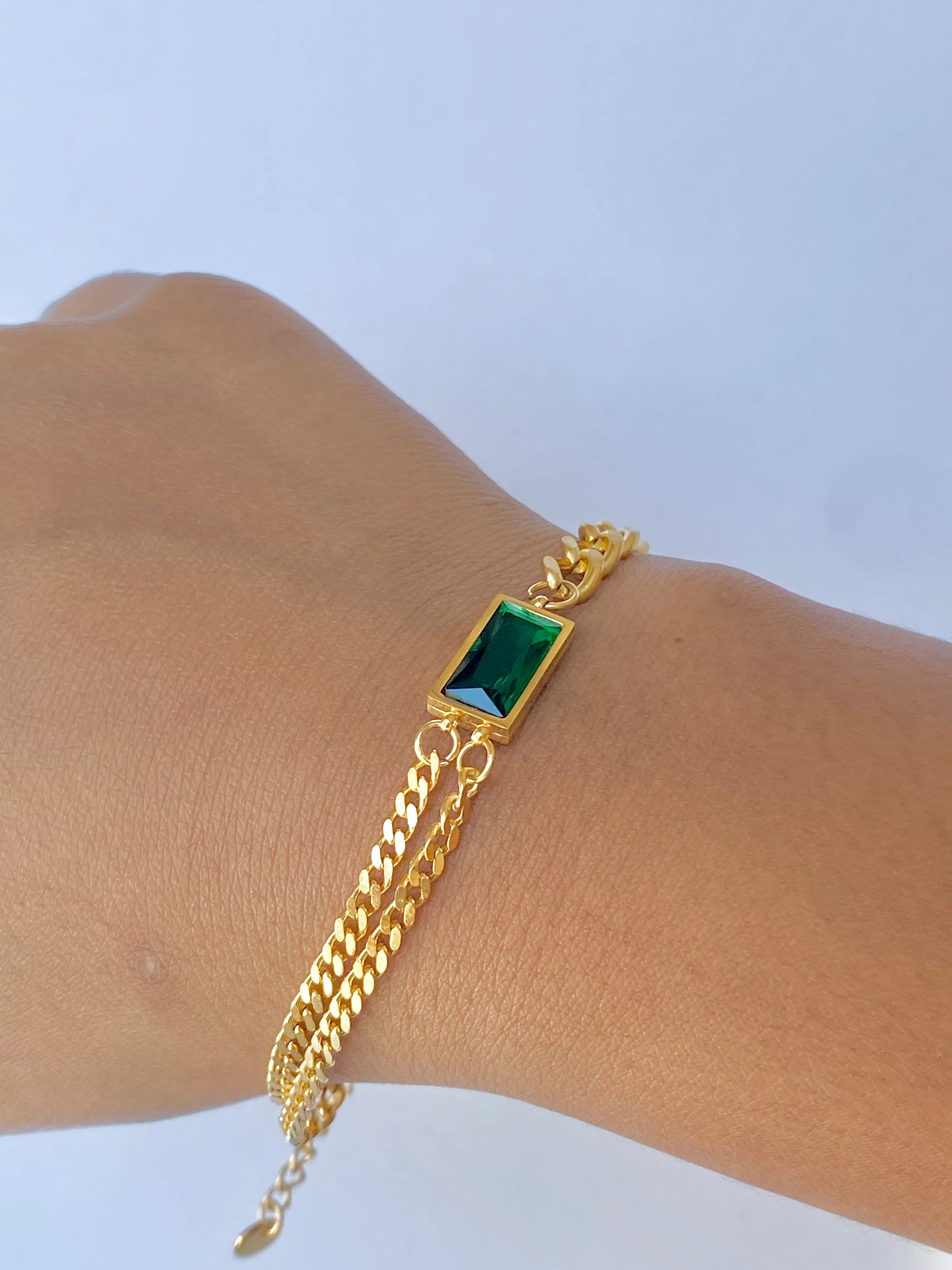 Eva Emerald Bracelet