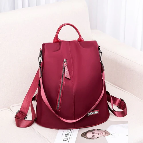 Women Backpack Waterproof Fabric