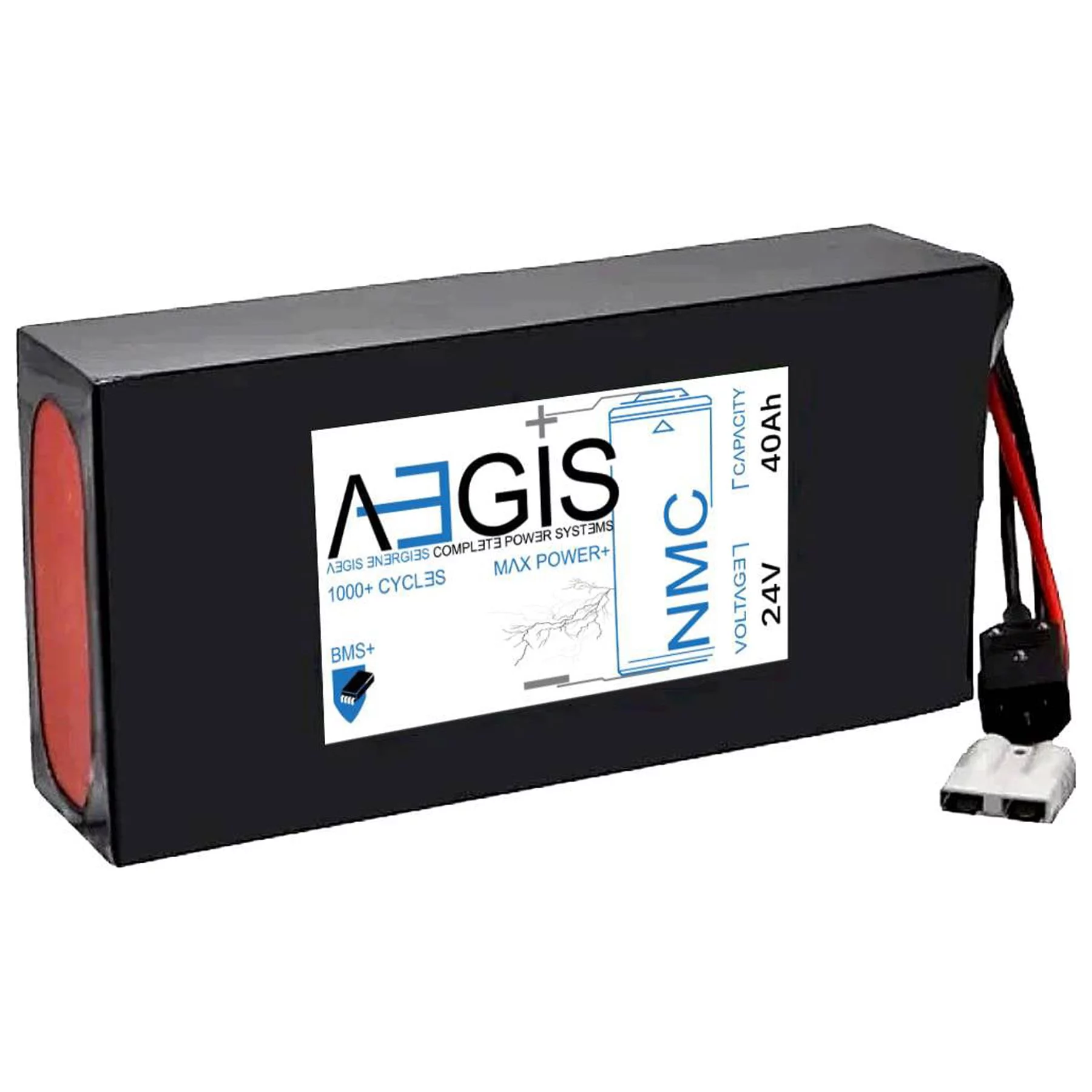 Aegis Battery 24v 40ah Li-Ion NMC Deep Cycle Lithium Battery - Ieker