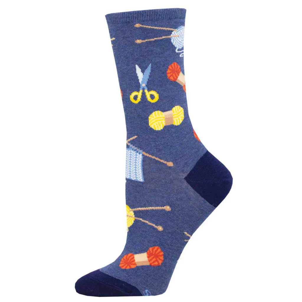Sew Knit Women's Crew Socks