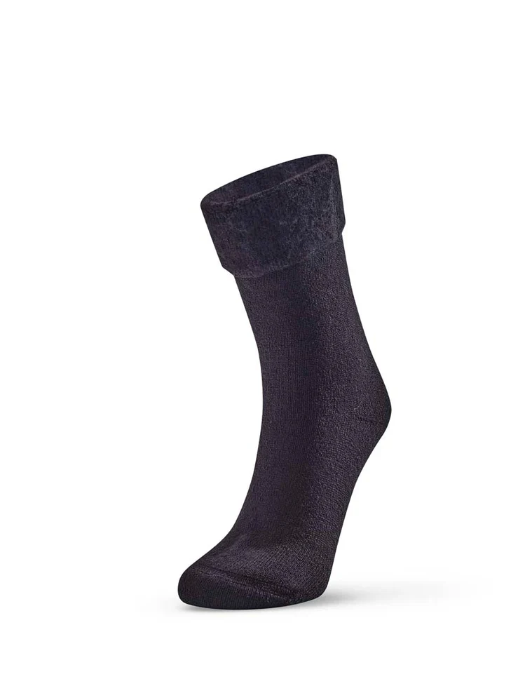 Black Bed Socks - Non Slip