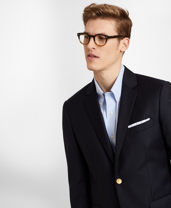 Milano Fit Two-Button Blazer - Brooks Brothers Outlet