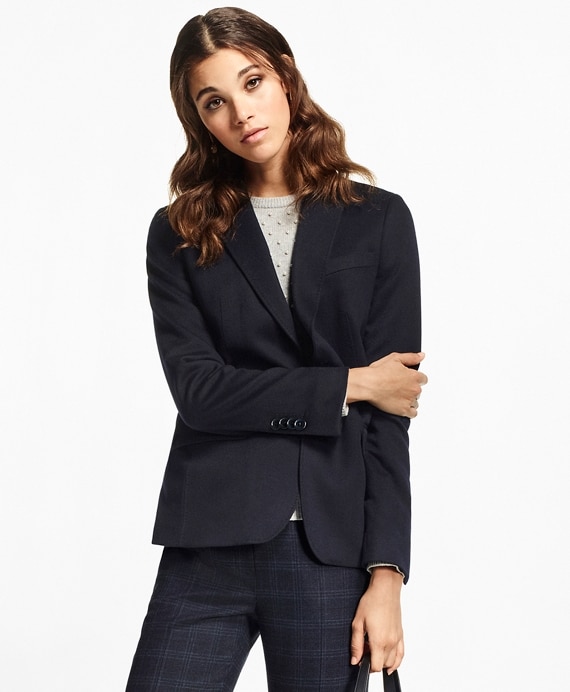 Two-Button Cashmere Blazer - Brooks Brothers Outlet