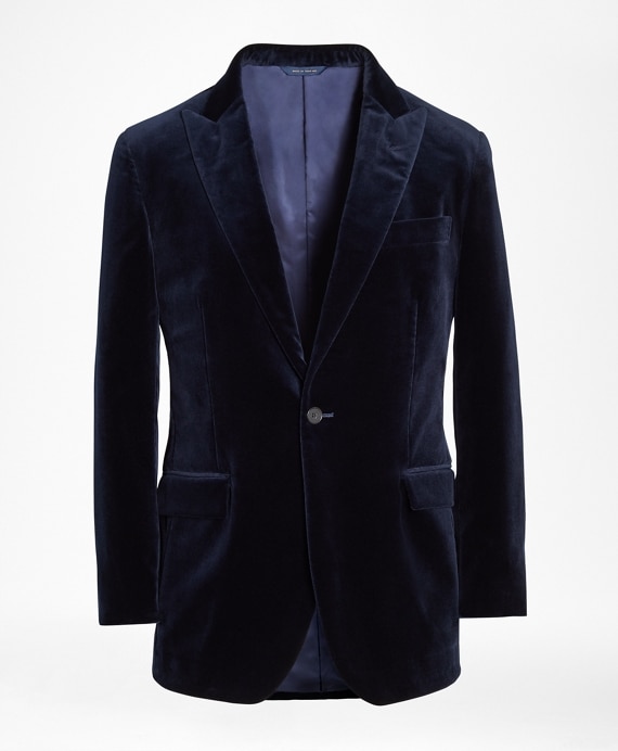 Milano Fit Velvet Tuxedo Jacket - Brooks Brothers Outlet