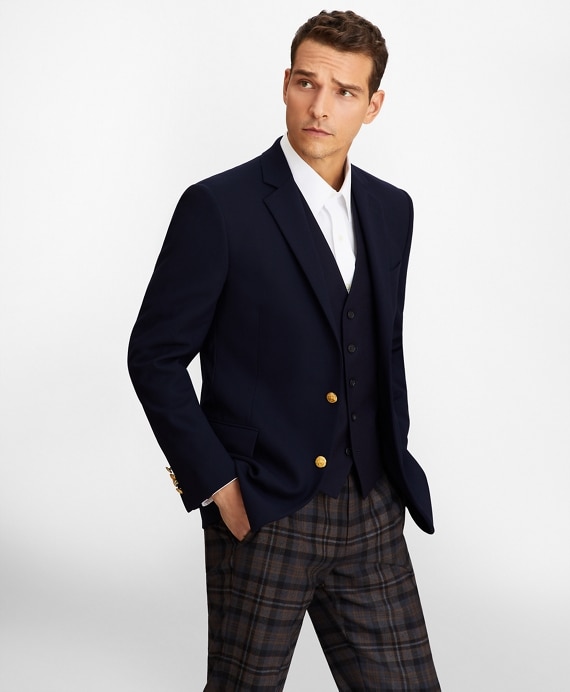 Regent Fit Two-Button Blazer - Brooks Brothers Factory Outlet