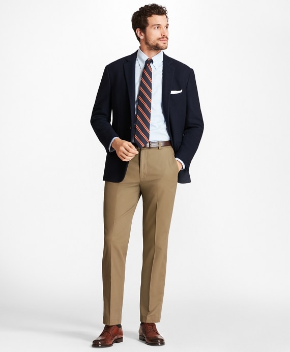 Regent Fit Textured Two-Button Blazer - Brooks Brothers Outlet