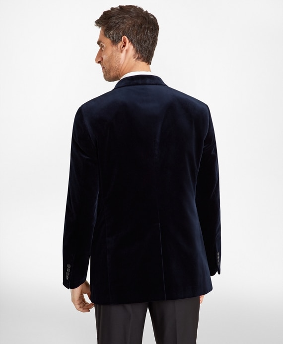 Madison Fit Velvet Tuxedo Jacket - Brooks Brothers Outlet
