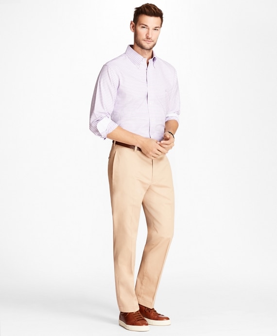 Clark Fit Lightweight Stretch Advantage Chino&reg; Pants - Brooks Brothers Outlet