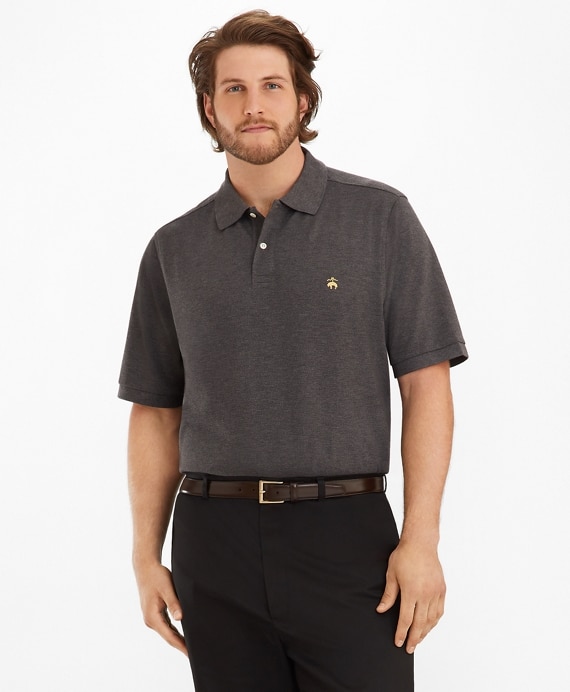 Big & Tall Supima&reg; Cotton Performance Polo Shirt - Brooks Brothers Outlet