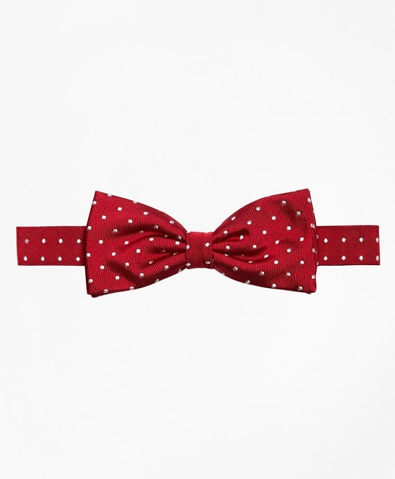 Boys Dot Pre-Tied Bow Tie - Brooks Brothers Factory Outlet