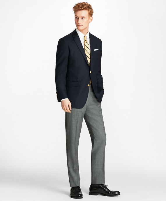 Milano Fit Doeskin Stretch Wool Blazer - Brooks Brothers Outlet