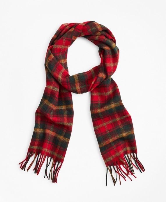 Tartan Scarf - Brooks Brothers Outlet