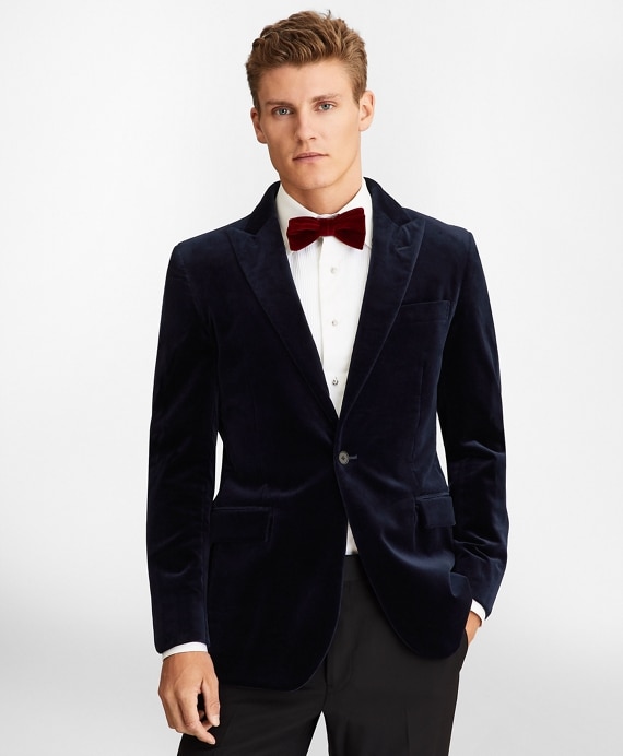 Milano Fit Velvet Tuxedo Jacket - Brooks Brothers Factory Outlet