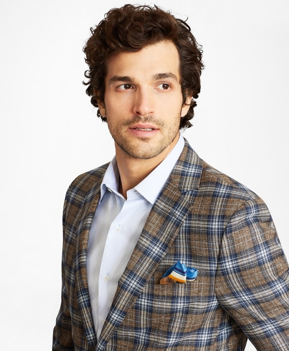 Regent Fit Combo Plaid Sport Coat - Brooks Brothers Outlet