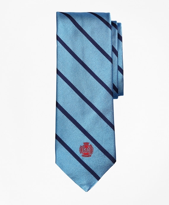 Limited Edition Archival Collection BB#3 Striped Rep with Crest Silk Tie - Brooks Brothers Outlet