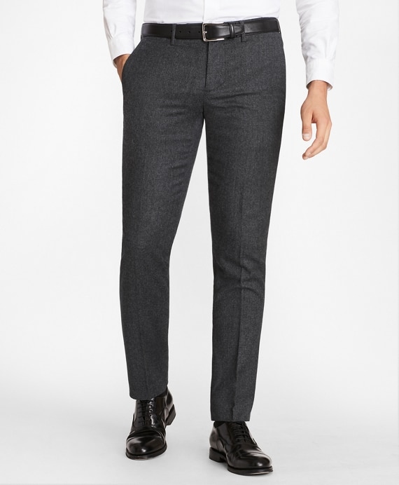Soho Fit Washable Wool Pants - Brooks Brothers Factory Outlet