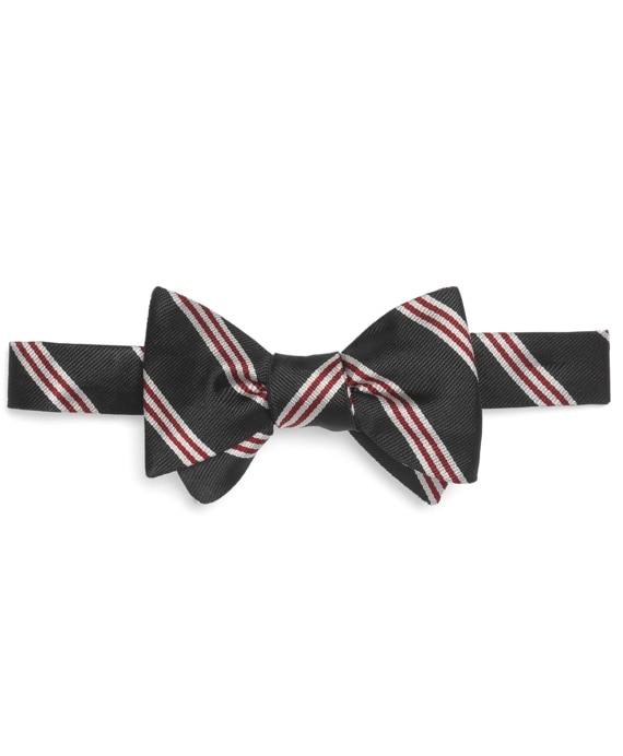 Mini BB#1 Stripe Bow Tie - Brooks Brothers Outlet