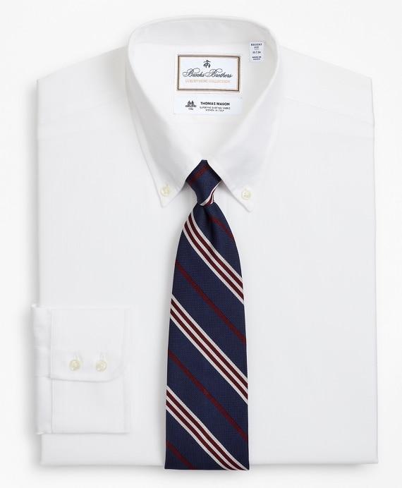 Luxury Collection Regent Fitted Dress Shirt, Button-Down Collar Textured - Brooks Brothers Outlet