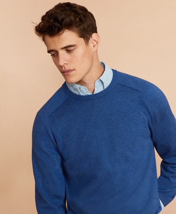 Performance Series COOLMAX&reg; Crewneck Sweater - Brooks Brothers Outlet