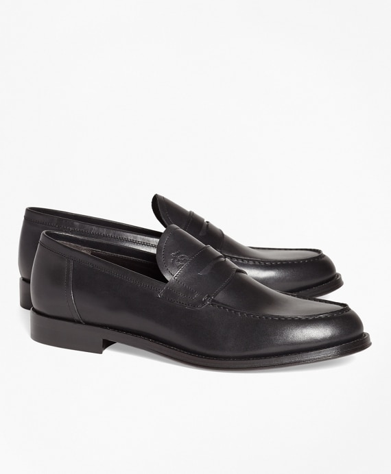 1818 Footwear Leather Penny Loafers - Brooks Brothers Outlet