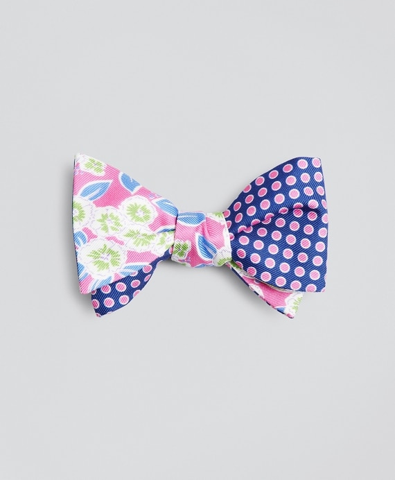 Floral with Dots Bow Tie - Brooks Brothers Outlet