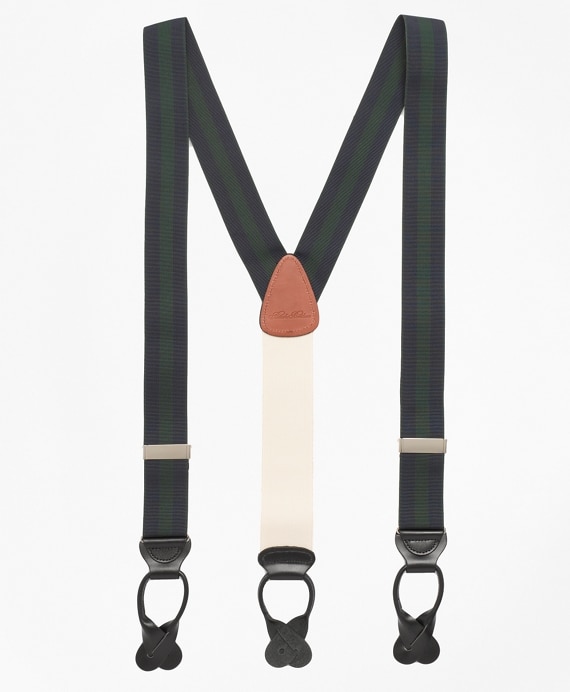 Striped Suspenders - Brooks Brothers Factory Outlet