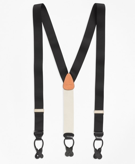Extra-Long Solid Suspenders - Brooks Brothers Factory Outlet