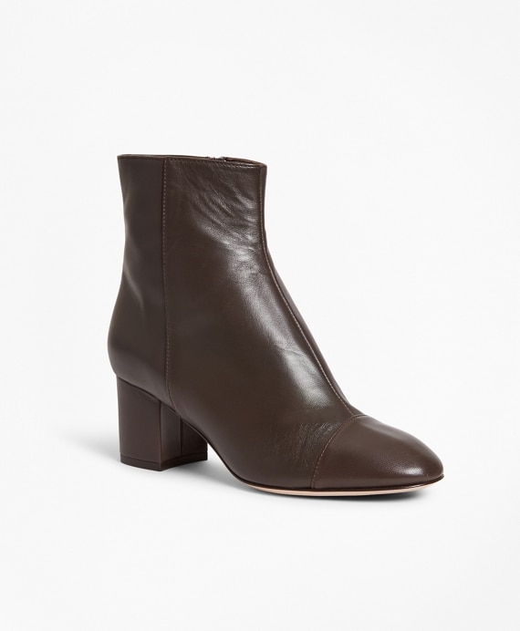 Leather Ankle Boots - Brooks Brothers Outlet