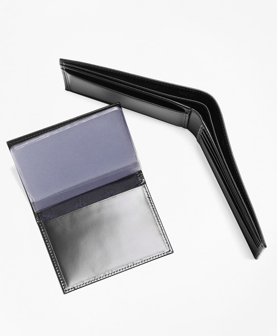French Calfskin I.D. Wallet - Brooks Brothers Outlet