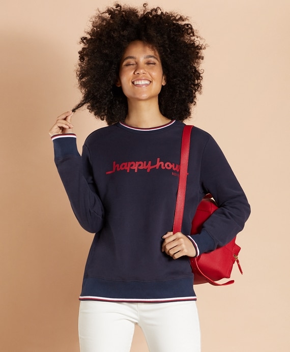 Happy Hour Sweatshirt - Brooks Brothers Outlet