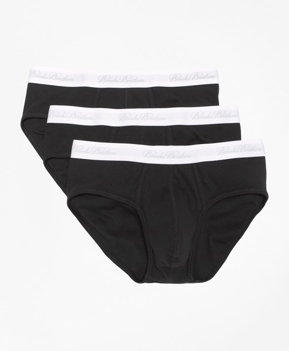 Supima&reg; Cotton Lowrise Brief-Three Pack - Brooks Brothers Factory Outlet