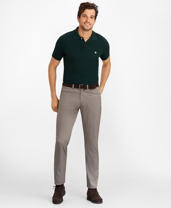 Five-Pocket Tech Pants - Brooks Brothers Outlet