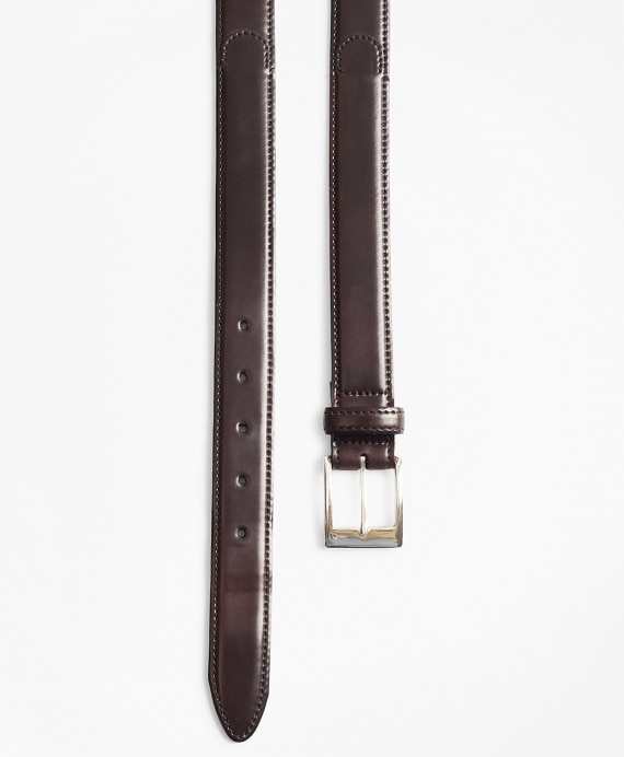 Cordovan Belt - Brooks Brothers Outlet