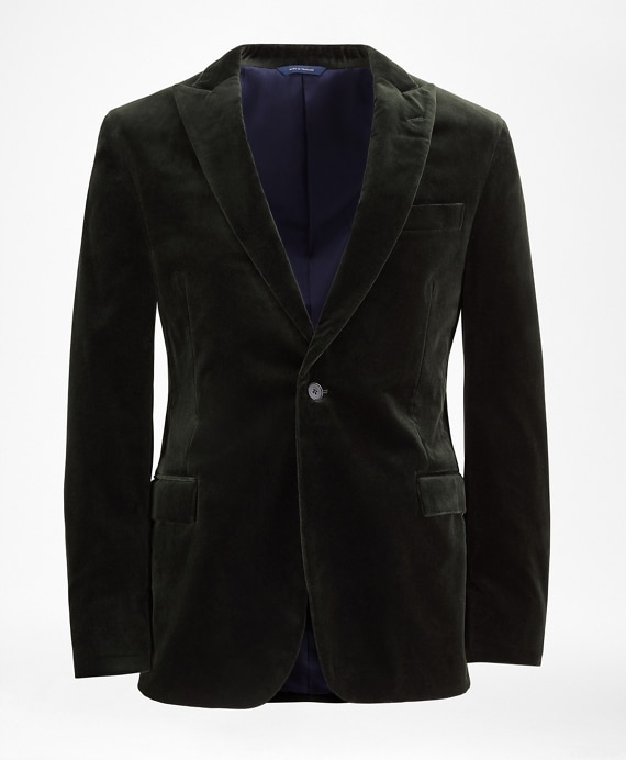 Regent Fit Velvet Tuxedo Jacket - Brooks Brothers Outlet