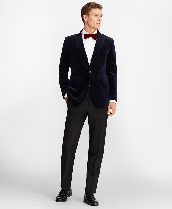 Milano Fit Velvet Tuxedo Jacket - Brooks Brothers Outlet