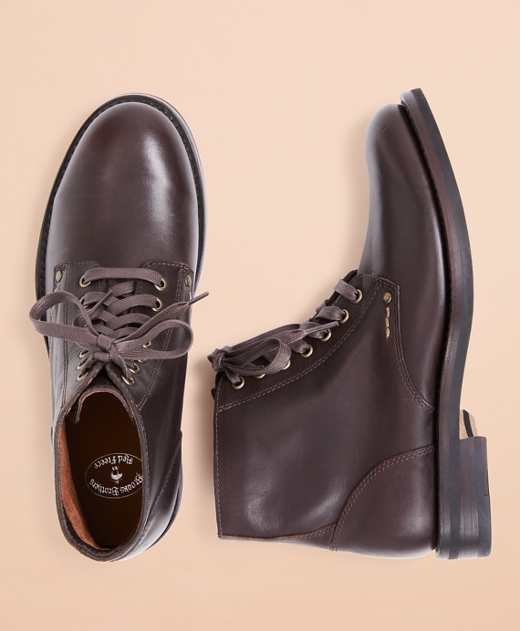 Leather Boots - Brooks Brothers Outlet