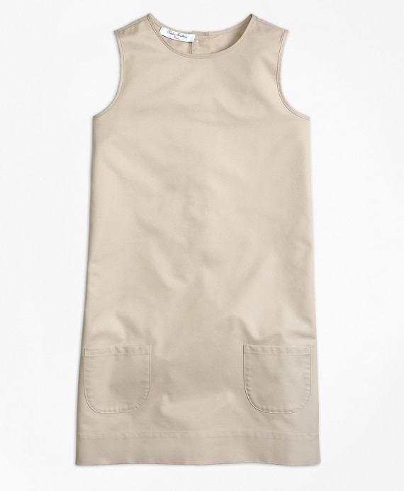 Girls Non-Iron Chino Jumper - Brooks Brothers Factory Outlet