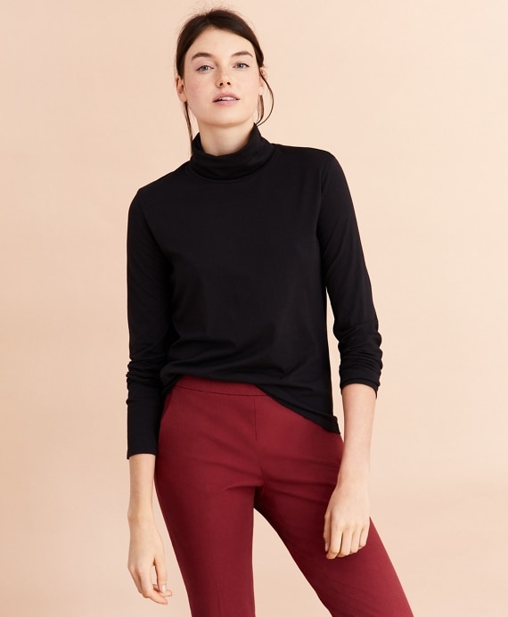 Long-Sleeve Turtleneck - Brooks Brothers Outlet