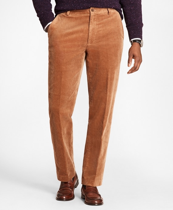 Clark Fit Wide Wale Stretch Corduroys - Brooks Brothers Outlet