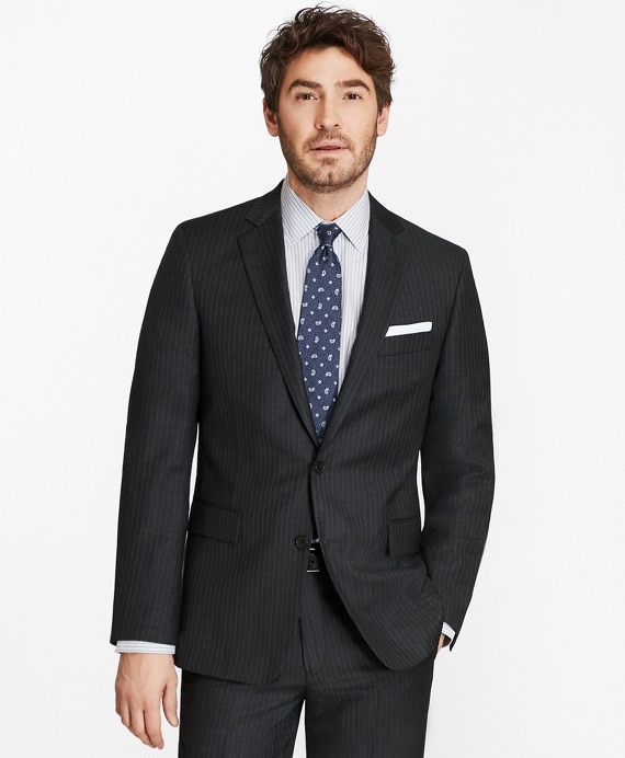 Regent Fit Pinstripe 1818 Suit - Brooks Brothers Outlet