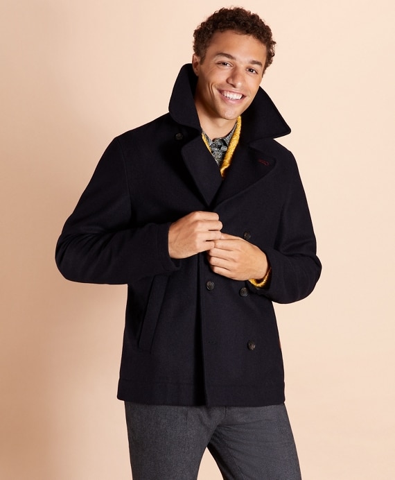 Wool Peacoat - Brooks Brothers Outlet
