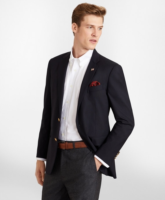 Milano Fit Two-Button 1818 Blazer - Brooks Brothers Factory Outlet
